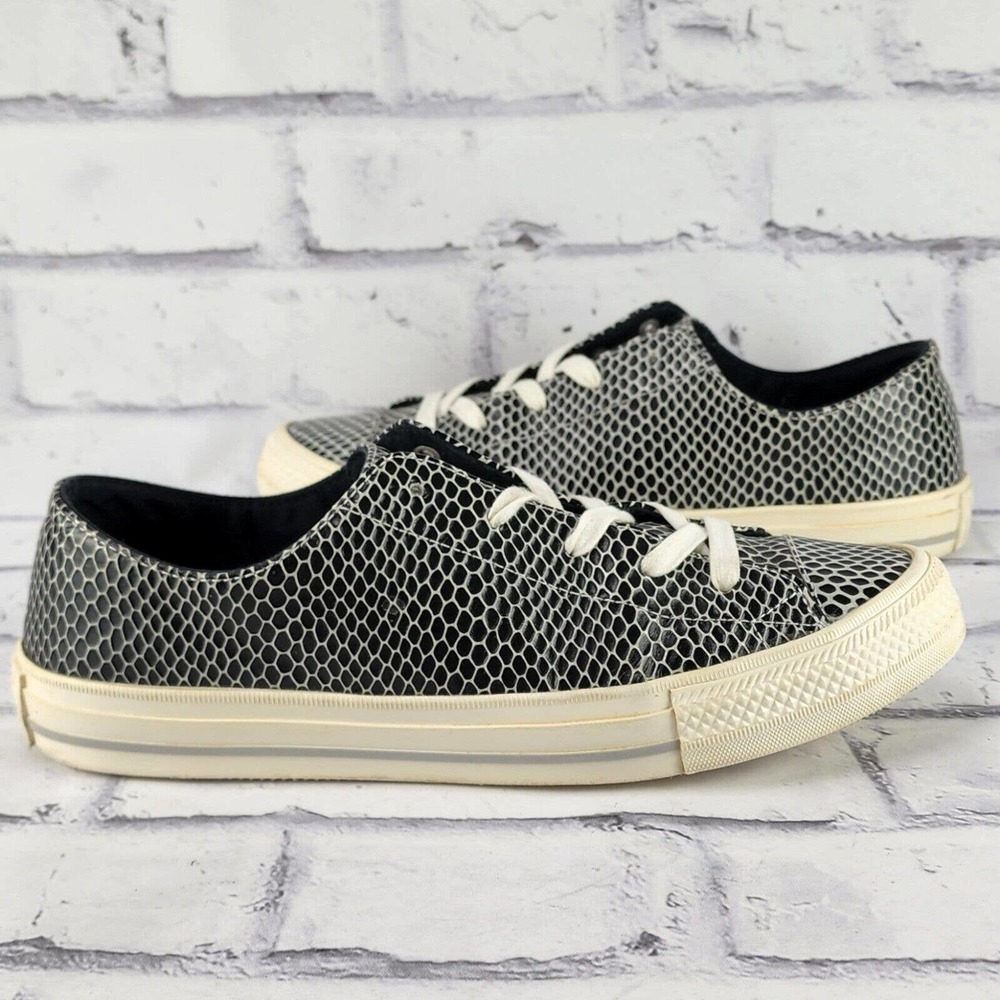 Converse Chuck Taylor All Stars Gemma And Selena Sneakers Women's Sz 9 Snakeskin